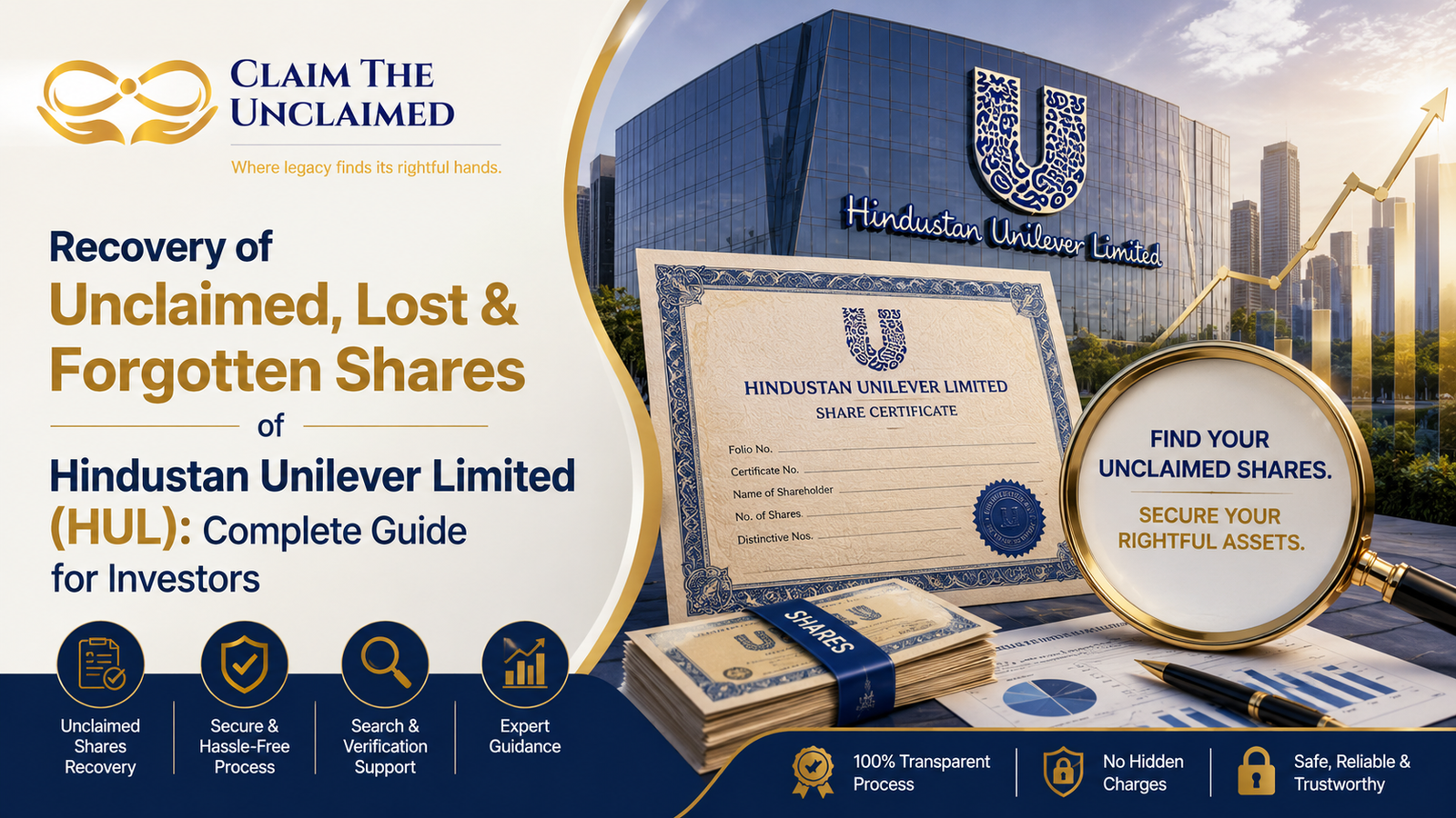 Recovery of Unclaimed, Lost & Forgotten Shares of Hindustan Unilever Limited (HUL): Complete Guide for Investors